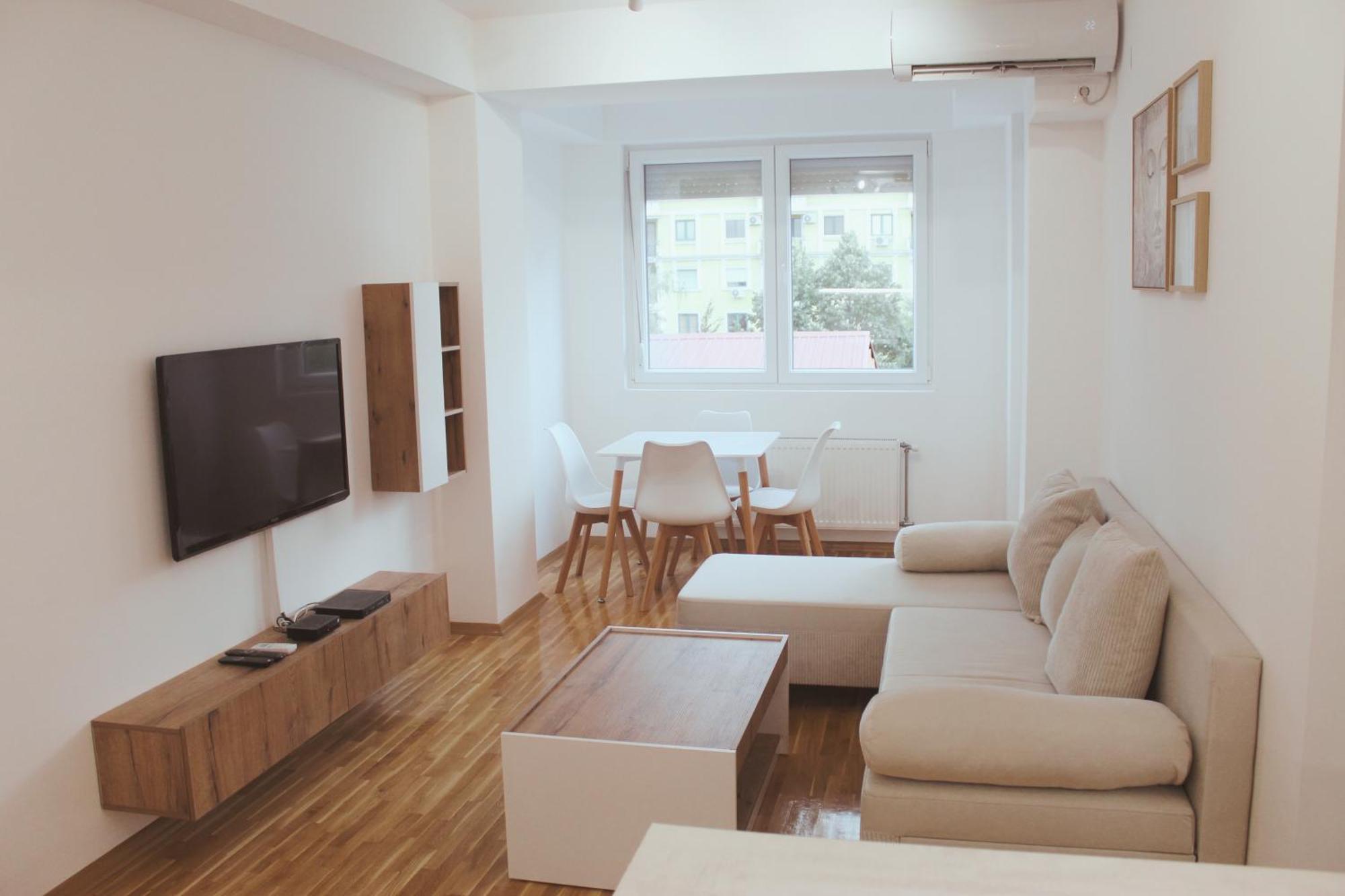Magnolia Apartment Skopje Buitenkant foto